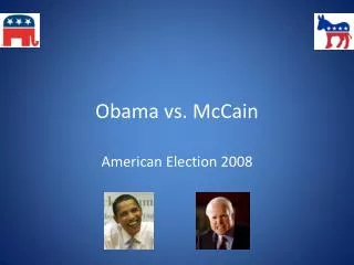 obama vs mccain