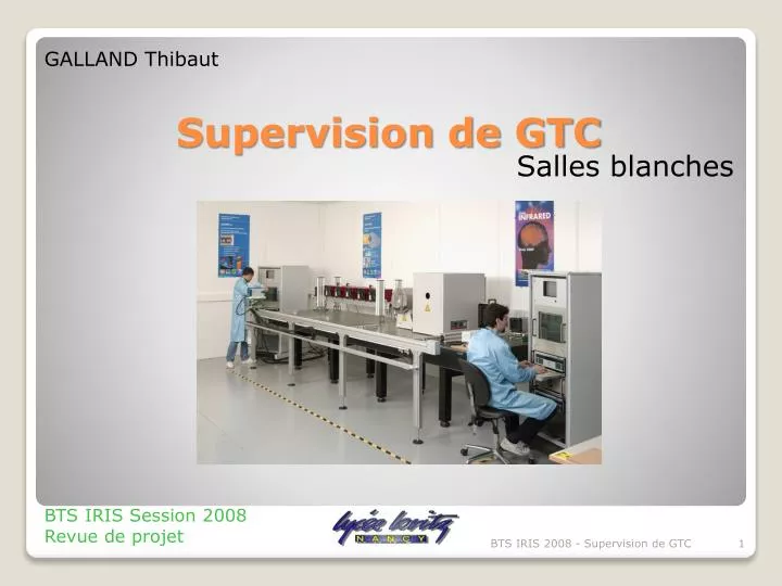 supervision de gtc