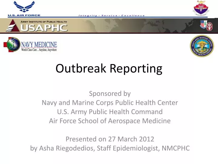 outbreak reporting