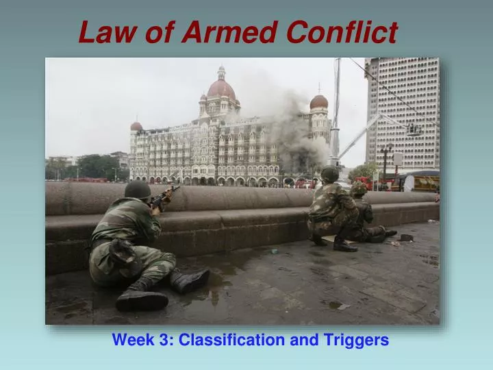 law of armed conflict