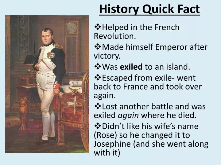 history quick fact
