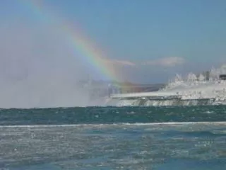 If you pass white light through a prism, it separates into its component colors.