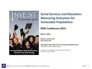 Social Services and Education: Measuring Outcomes for Vulnerable Populations