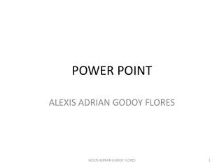 power point