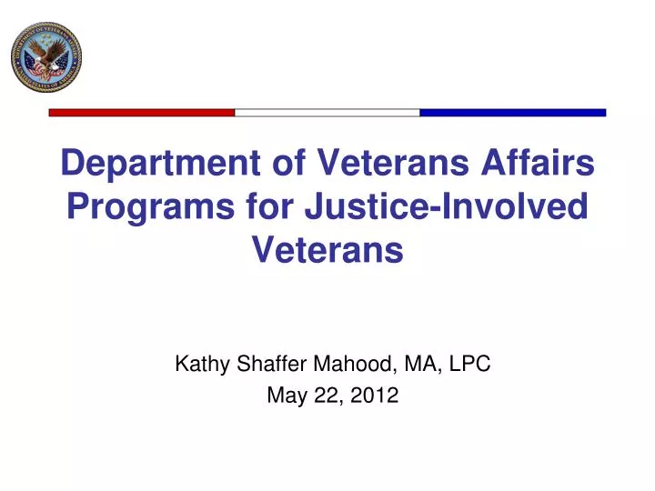 department of veterans affairs programs for justice involved veterans