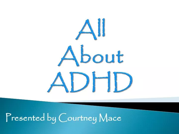 all about adhd