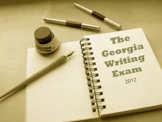 The Georgia Writing Exam