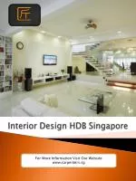 Interior Design HDB Singapore