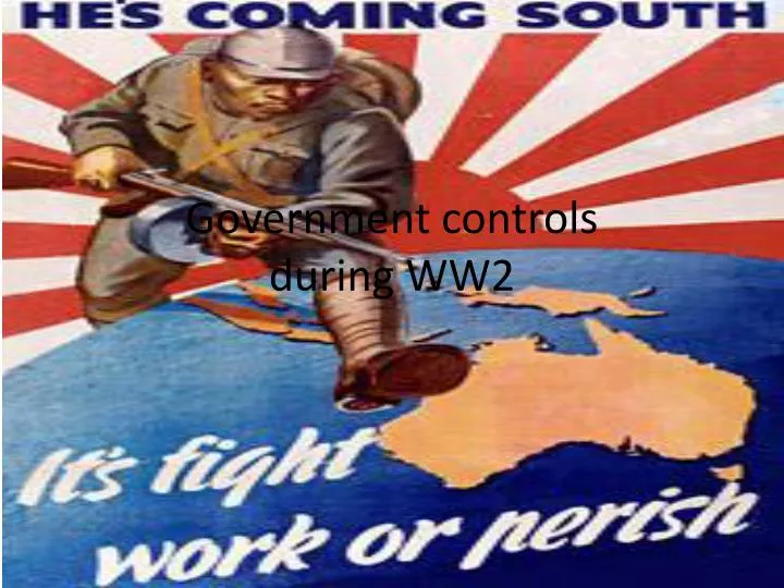 government controls during ww2