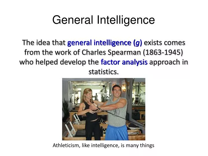 general intelligence