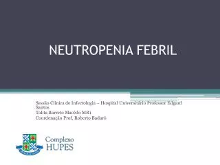 neutropenia febril