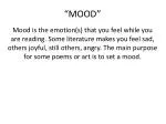 “MOOD” - slide 1