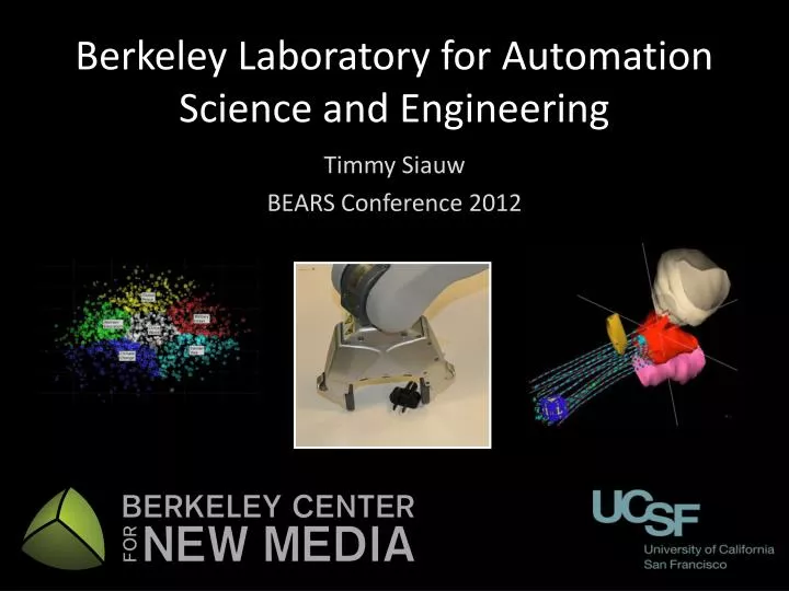 berkeley laboratory for automation science and engineering