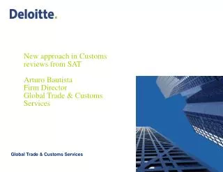 Global Trade &amp; Customs Services