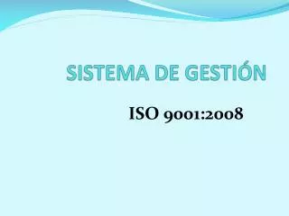 sistema de gesti n
