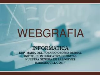 webgrafia