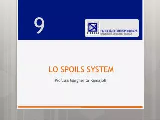 lo spoils system