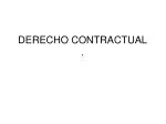 DERECHO CONTRACTUAL . - slide 1