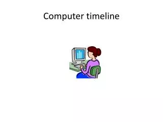 Computer timeline