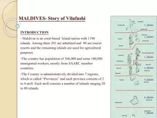 MALDIVES- Story of Vilufushi