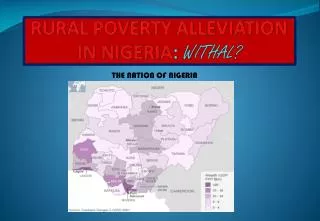 RURAL POVERTY ALLEVIATION IN NIGERIA : WITHAL?