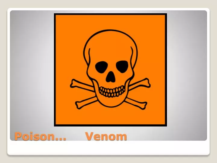 poison venom