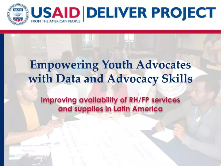 empowering youth advocates with data and advocacy skills