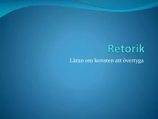 retorik