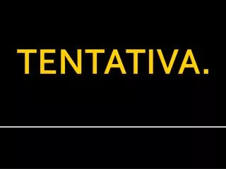 tentativa