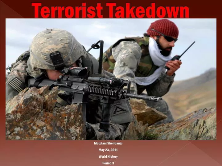 terrorist takedown