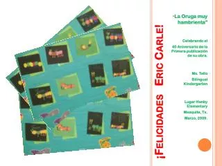 felicidades eric carle