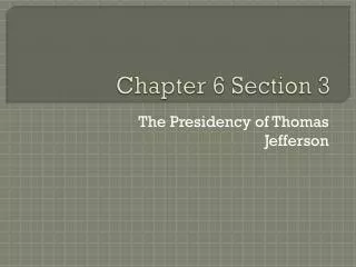 Chapter 6 Section 3