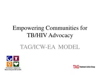 Empowering Communities for TB/HIV Advocacy