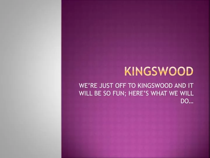 kingswood