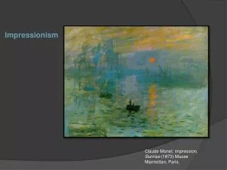 Impressionism