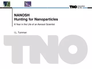 NANOSH Hunting for Nanoparticles