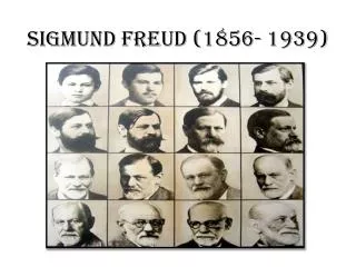 sigmund freud 1856 1939