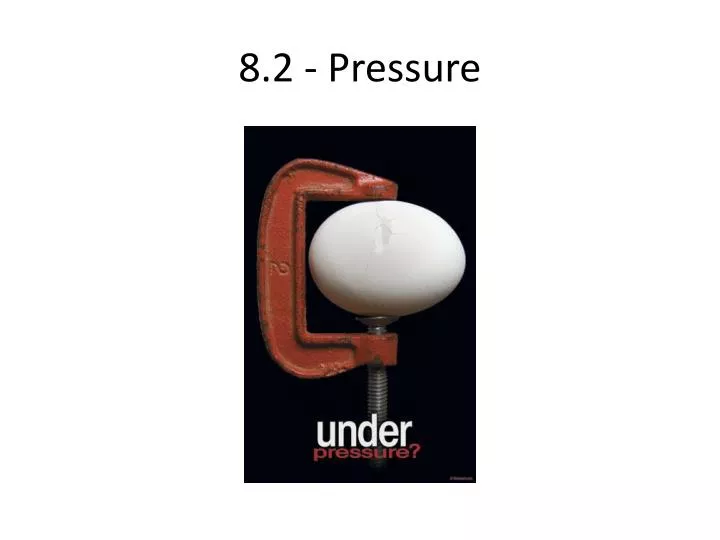 8 2 pressure