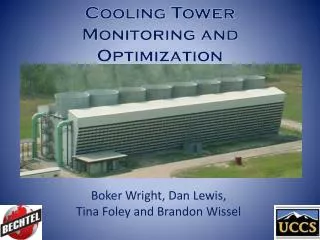 Cooling Tower Monitoring and Optimization