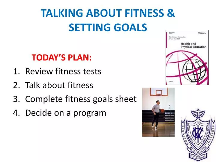 talking about fitness setting goals