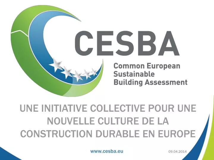 une initiative collective pour une nouvelle culture de la construction durable en europe
