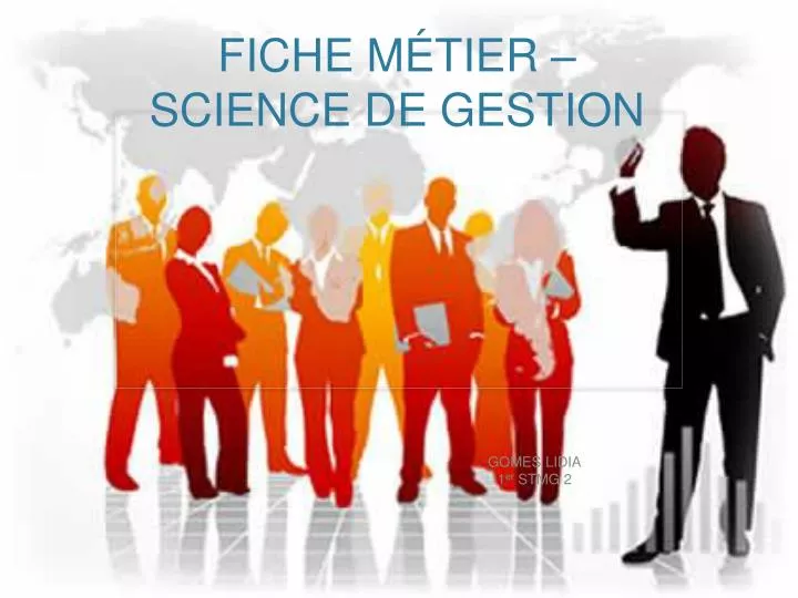 fiche m tier science de gestion