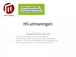 hs utmaningen