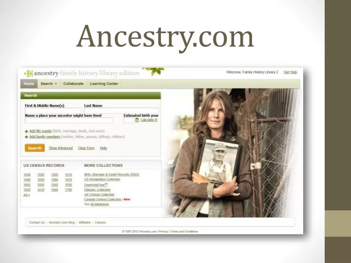 ancestry com