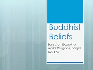 Buddhist Beliefs