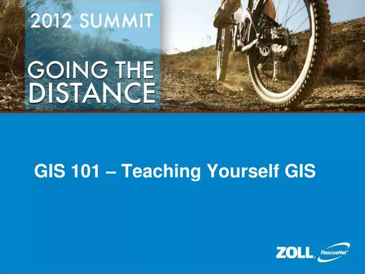 gis 101 teaching yourself gis