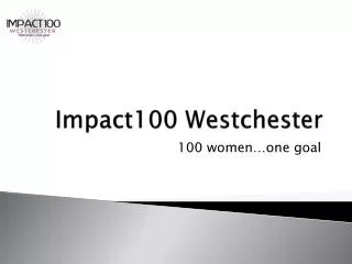 Impact100 Westchester