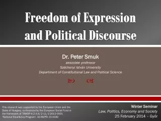 Freedom of Expression and Political Discourse