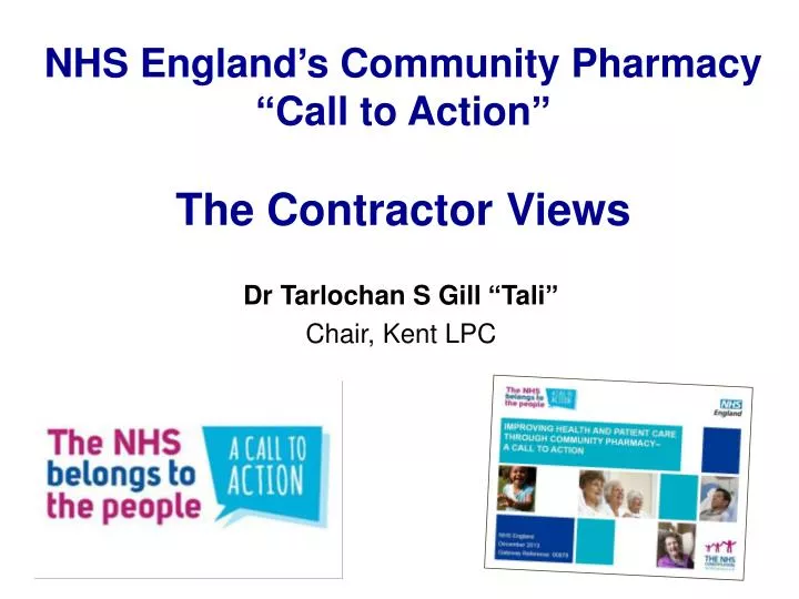 nhs england s community pharmacy call to action the contractor views