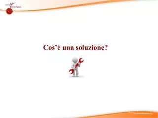 cos una soluzione